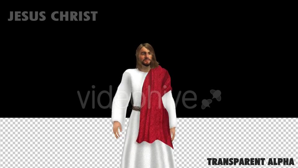 3D Jesus Christ Walking Animation Videohive 19724171 Motion Graphics Image 7