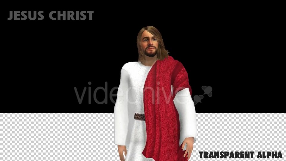3D Jesus Christ Walking Animation Videohive 19724171 Motion Graphics Image 8