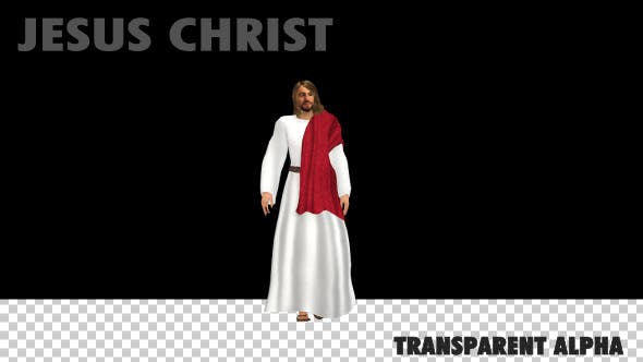 3D Jesus Christ Walking Animation - Videohive 19724171 Download