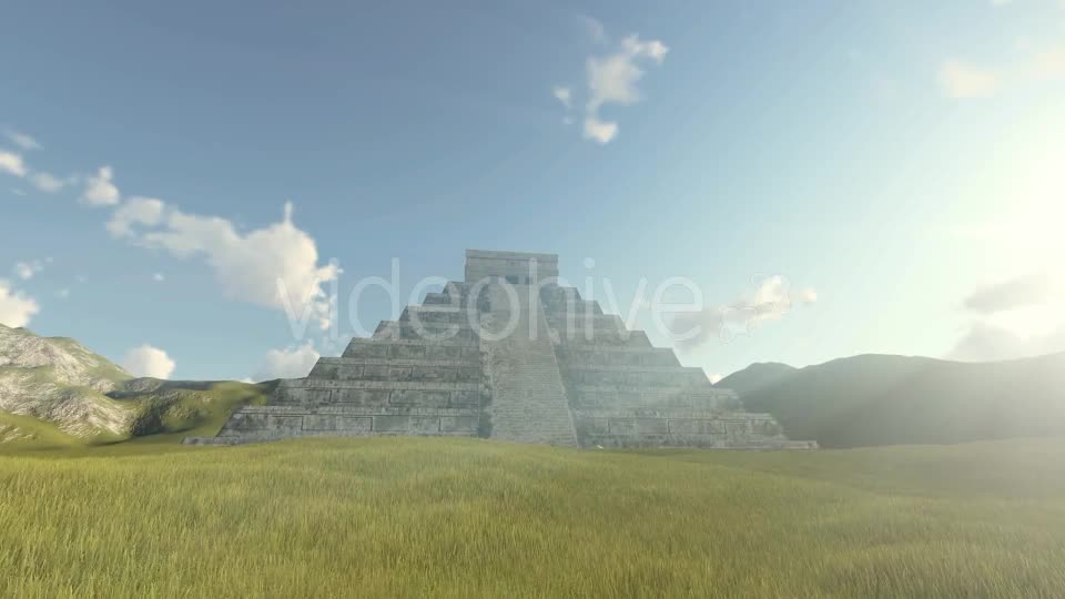 3D Kukulkan Pyramid Chichen Itza Videohive 16558431 Motion Graphics Image 1