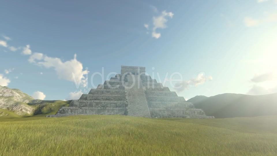 3D Kukulkan Pyramid Chichen Itza Videohive 16558431 Motion Graphics Image 2