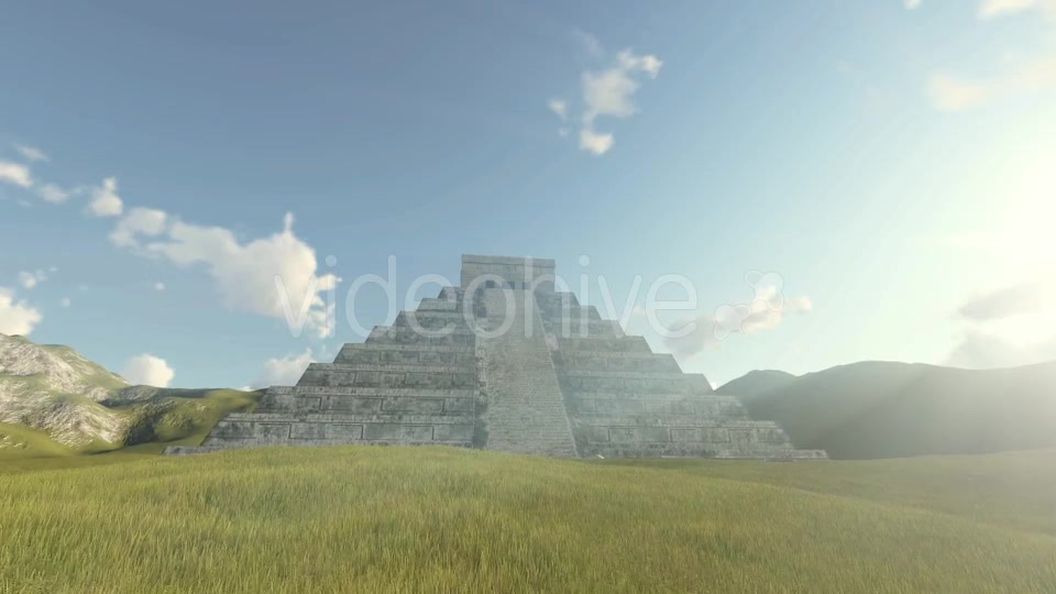 3D Kukulkan Pyramid Chichen Itza Videohive 16558431 Motion Graphics Image 3