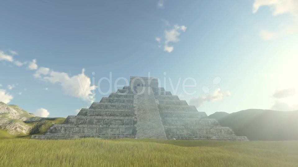 3D Kukulkan Pyramid Chichen Itza Videohive 16558431 Motion Graphics Image 6
