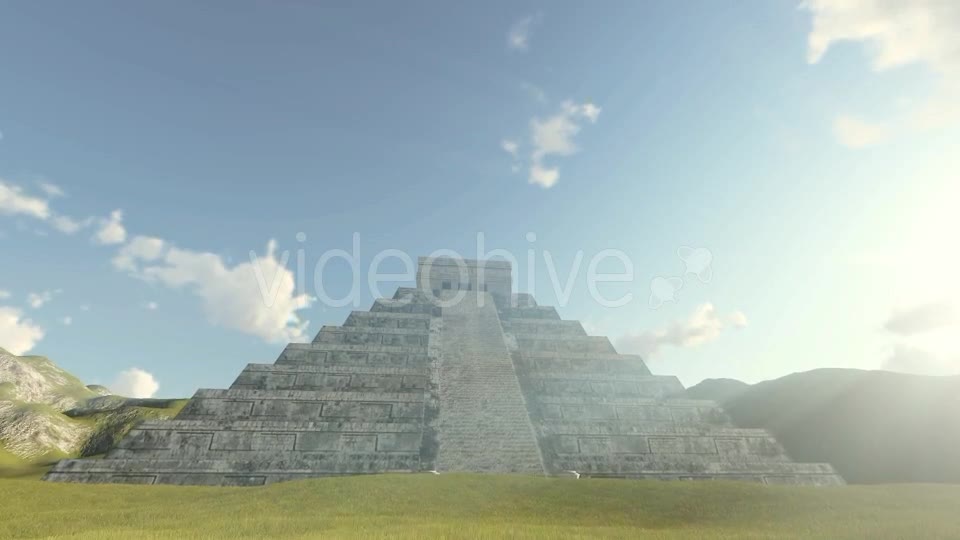 3D Kukulkan Pyramid Chichen Itza Videohive 16558431 Motion Graphics Image 8