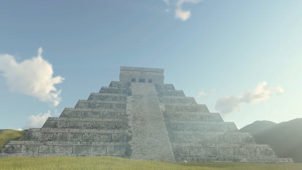 3D Kukulkan Pyramid Chichen Itza - 16558431 Download Videohive