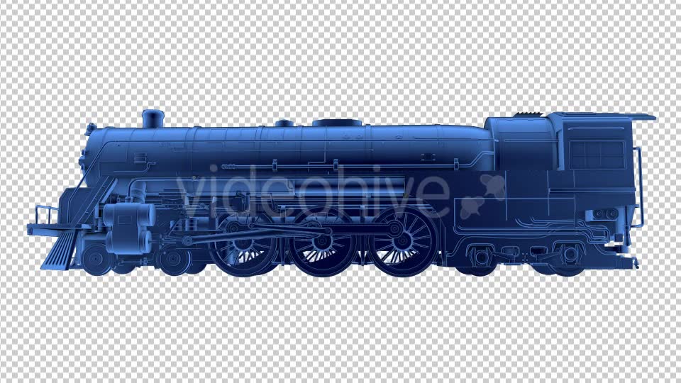 3D Locomotive Outline Videohive 18710365 Motion Graphics Image 2