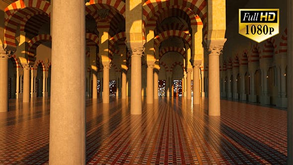 3D Mosque – Inside - 20411916 Download Videohive