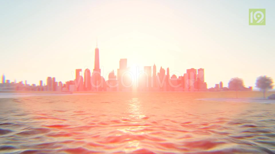 3D New York Manhattan Sunset 6 Videohive 20500844 Motion Graphics Image 2