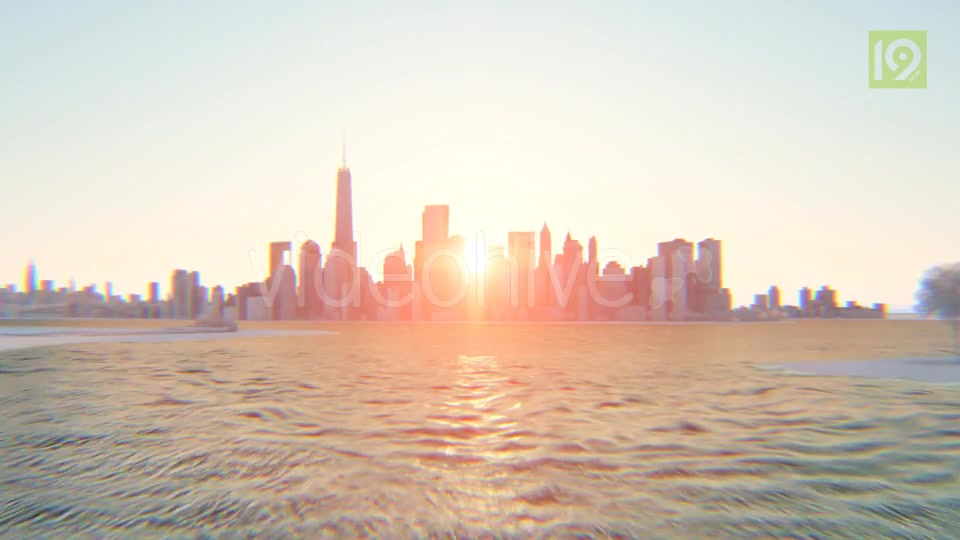 3D New York Manhattan Sunset 6 Videohive 20500844 Motion Graphics Image 3