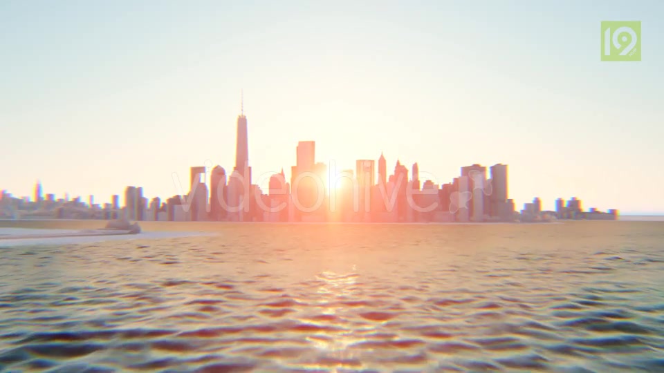 3D New York Manhattan Sunset 6 Videohive 20500844 Motion Graphics Image 4