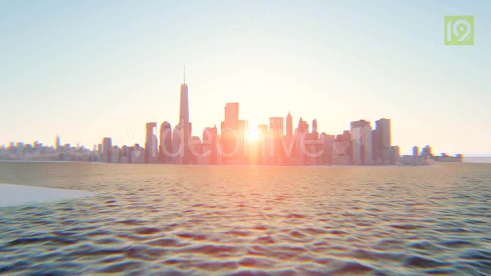 3D New York Manhattan Sunset 6 Videohive 20500844 Motion Graphics Image 6