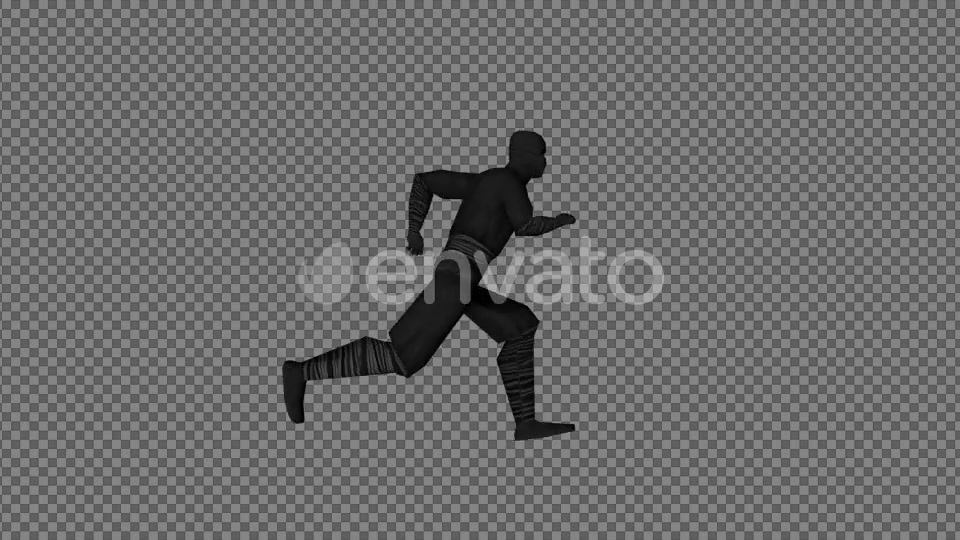 3D Ninja Run Videohive 22297660 Motion Graphics Image 3