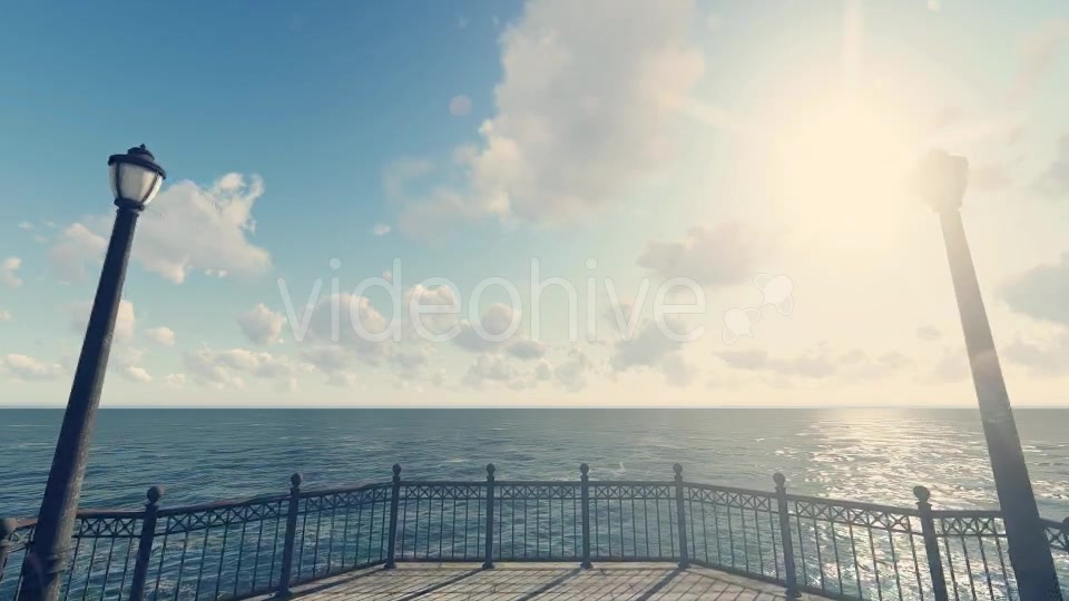 3D Old Pier Sunny Day Videohive 18885743 Motion Graphics Image 10