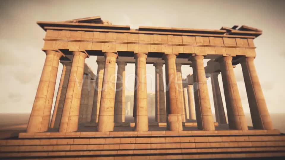 3D Parthenon Temple Athens Videohive 16205264 Motion Graphics Image 1