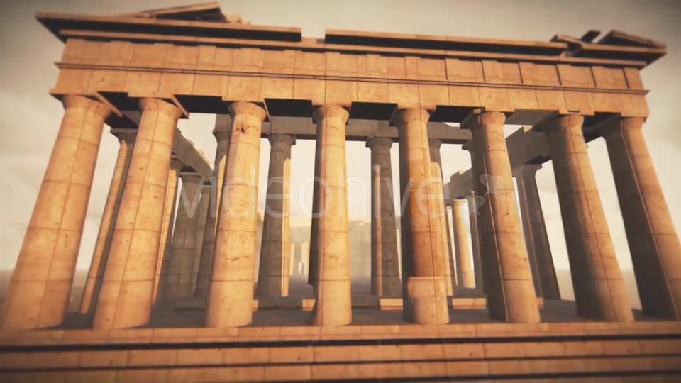 3D Parthenon Temple Athens Videohive 16205264 Motion Graphics Image 2