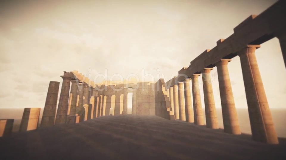 3D Parthenon Temple Athens Videohive 16205264 Motion Graphics Image 6