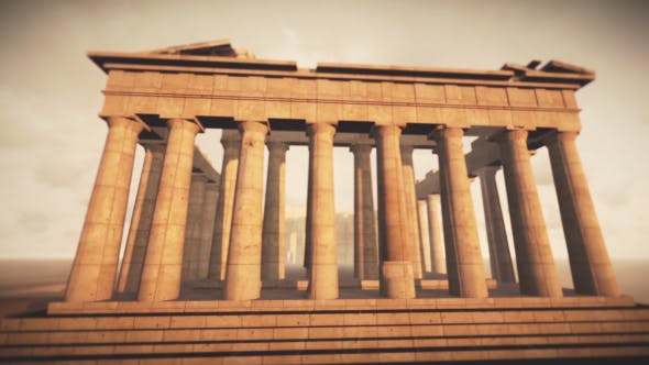 3D Parthenon Temple Athens - 16205264 Download Videohive