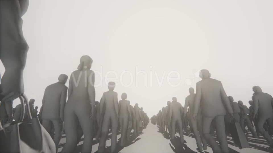 3D People Walking Videohive 19414074 Motion Graphics Image 2
