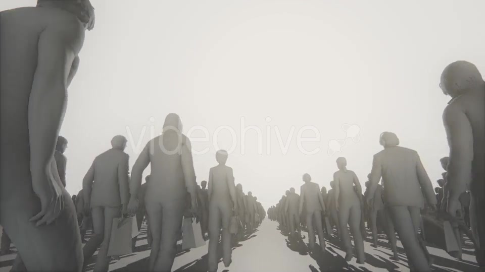 3D People Walking Videohive 19414074 Motion Graphics Image 5