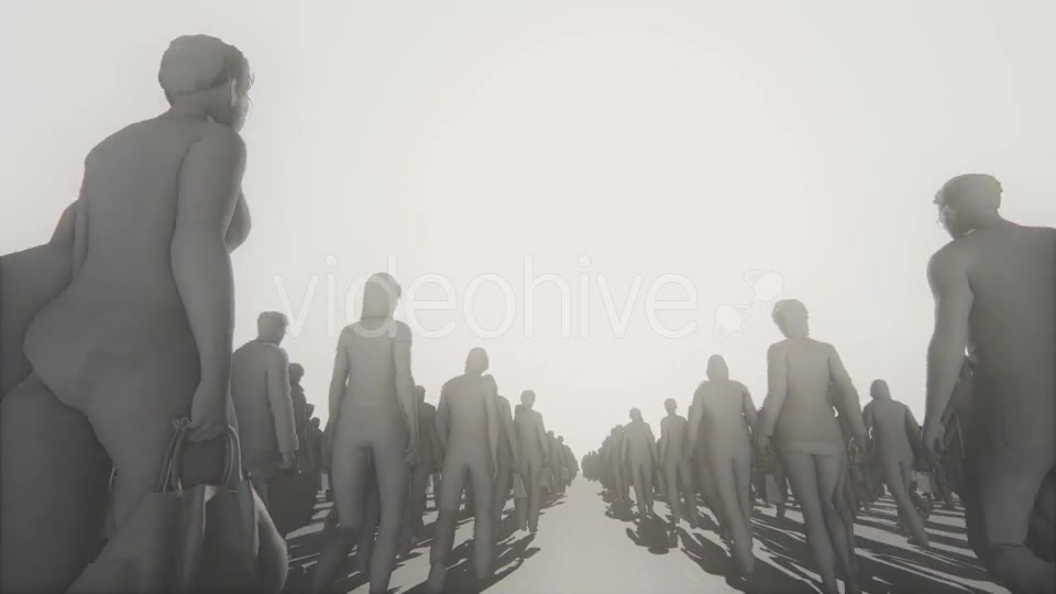 3D People Walking Videohive 19414074 Motion Graphics Image 8