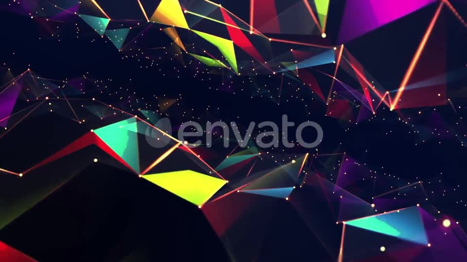3D Polygonal Background Videohive 25742382 Motion Graphics Image 1