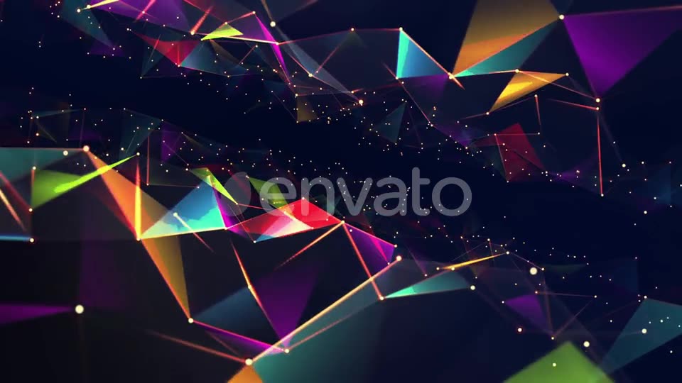 3D Polygonal Background Videohive 25742382 Motion Graphics Image 2