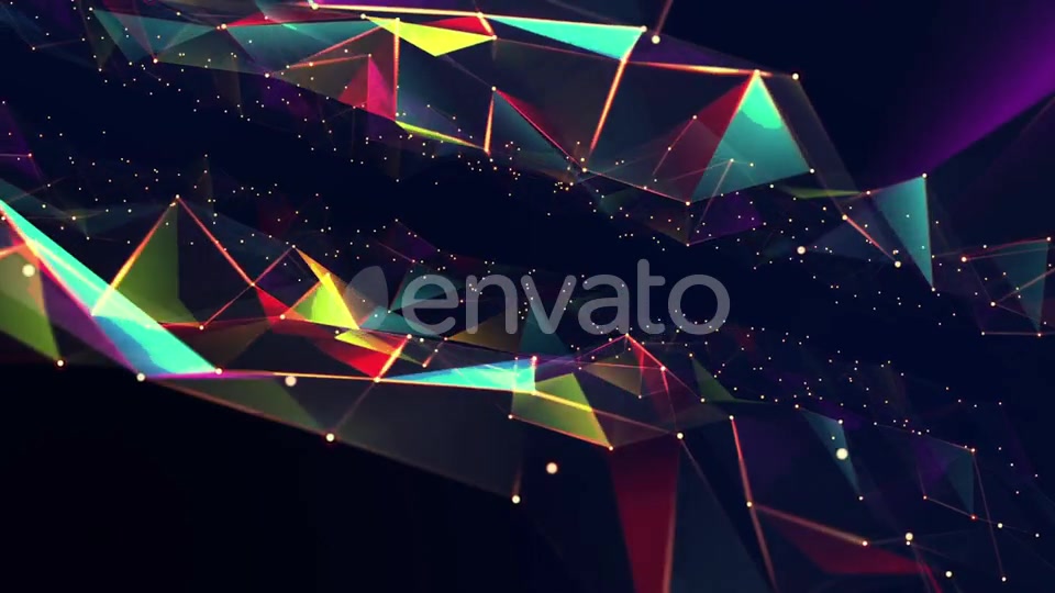 3D Polygonal Background Videohive 25742382 Motion Graphics Image 3