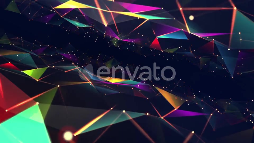 3D Polygonal Background Videohive 25742382 Motion Graphics Image 4