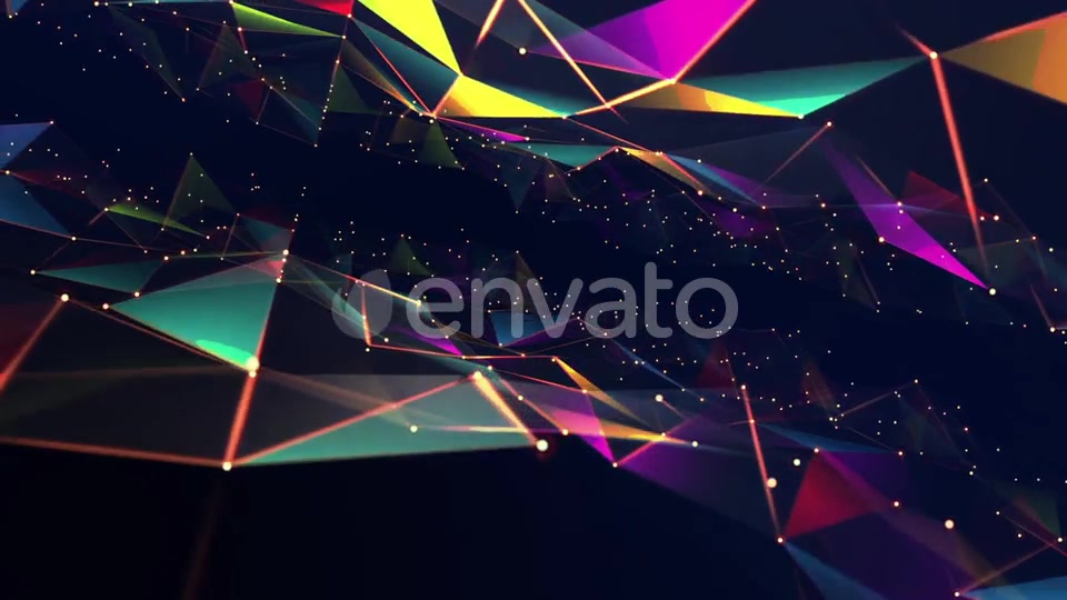 3D Polygonal Background Videohive 25742382 Motion Graphics Image 5