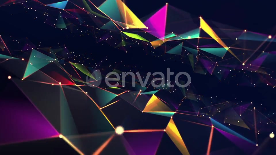 3D Polygonal Background Videohive 25742382 Motion Graphics Image 6