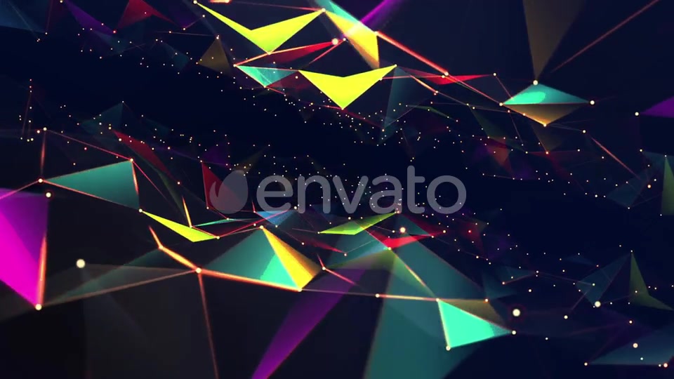 3D Polygonal Background Videohive 25742382 Motion Graphics Image 7
