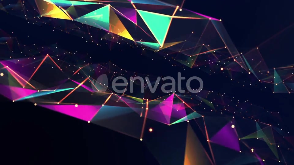 3D Polygonal Background Videohive 25742382 Motion Graphics Image 8