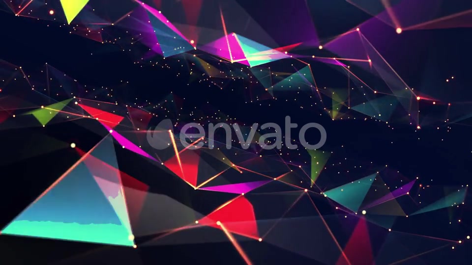 3D Polygonal Background Videohive 25742382 Motion Graphics Image 9