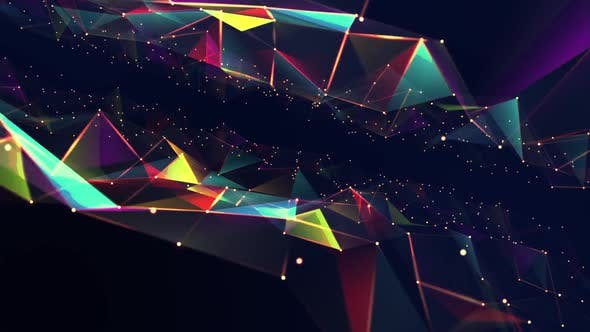3D Polygonal Background - 25742382 Videohive Download