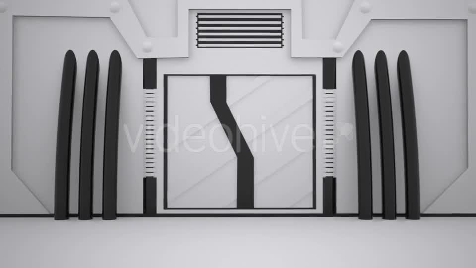 3D Sci Fi Door Open Videohive 10133656 Motion Graphics Image 1