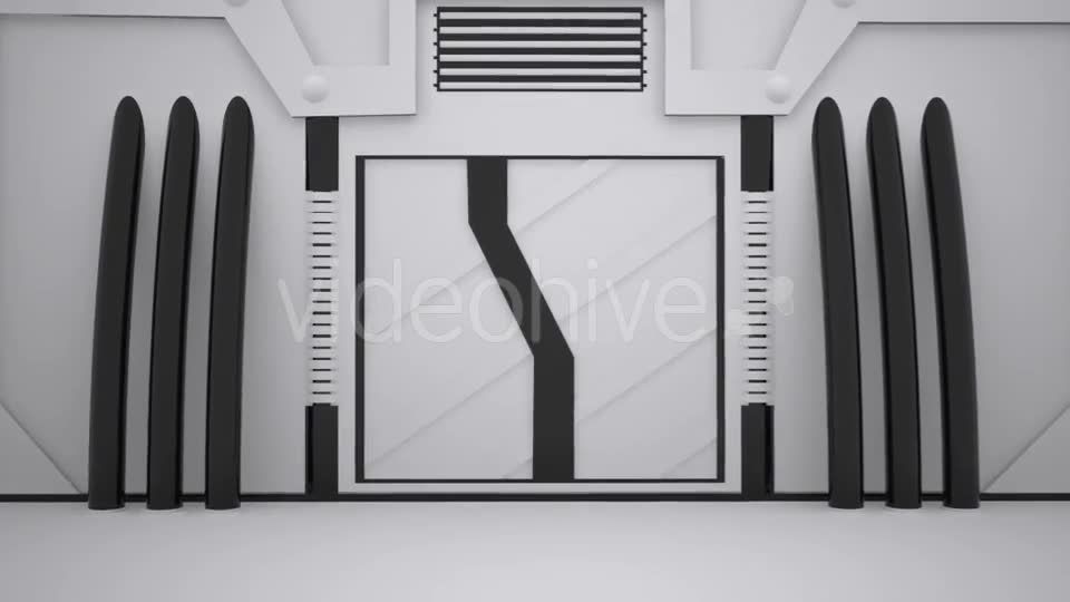3D Sci Fi Door Open Videohive 10133656 Motion Graphics Image 2