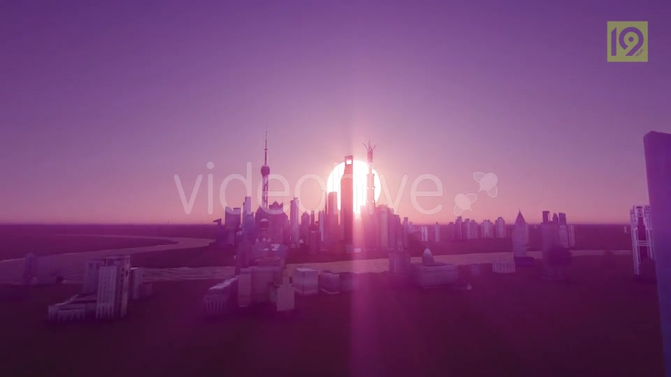 3D Shanghai Videohive 20546661 Motion Graphics Image 9