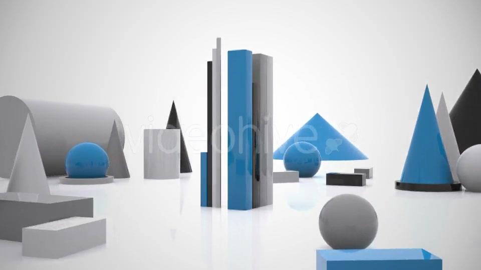 3D Shape Opener Videohive 15776225 Motion Graphics Image 3