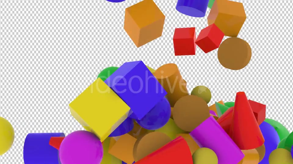 3D Shapes Transition Videohive 15842762 Motion Graphics Image 3