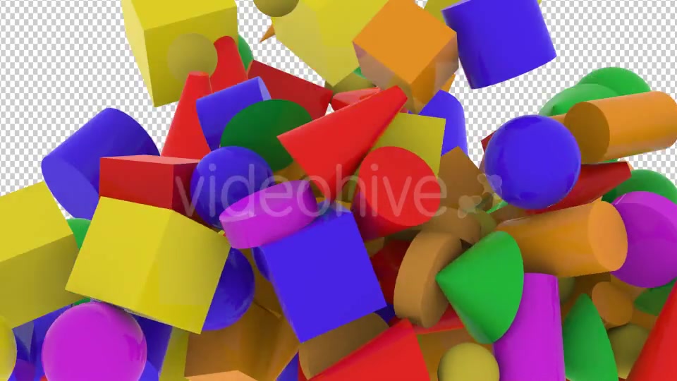 3D Shapes Transition Videohive 15842762 Motion Graphics Image 4