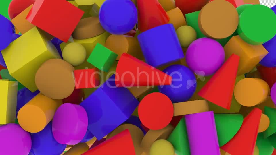 3D Shapes Transition Videohive 15842762 Motion Graphics Image 7