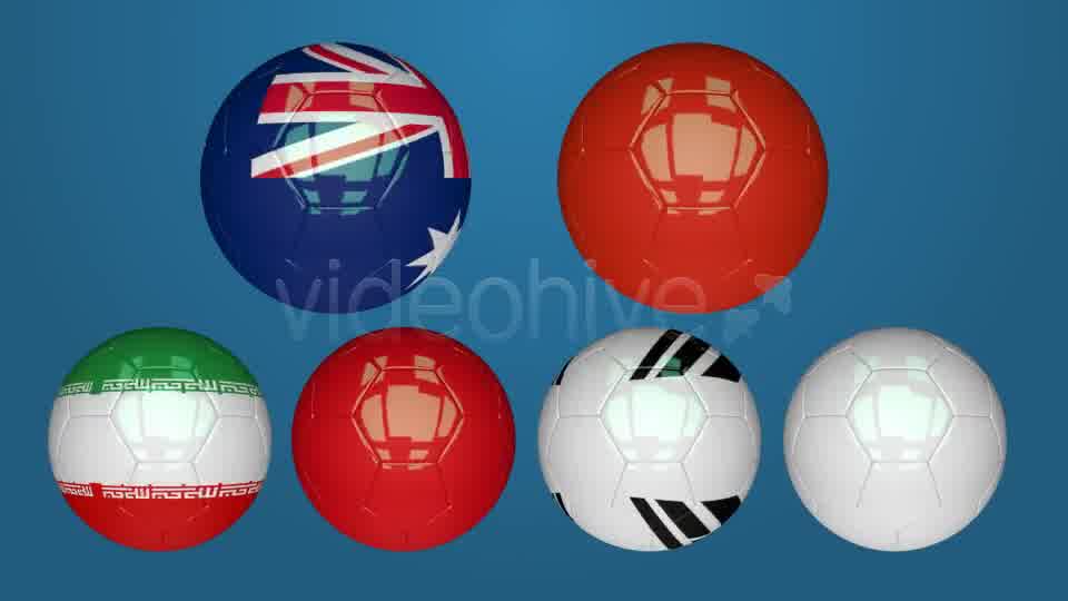 3D Soccer Ball Azia Flags Videohive 7727239 Motion Graphics Image 10