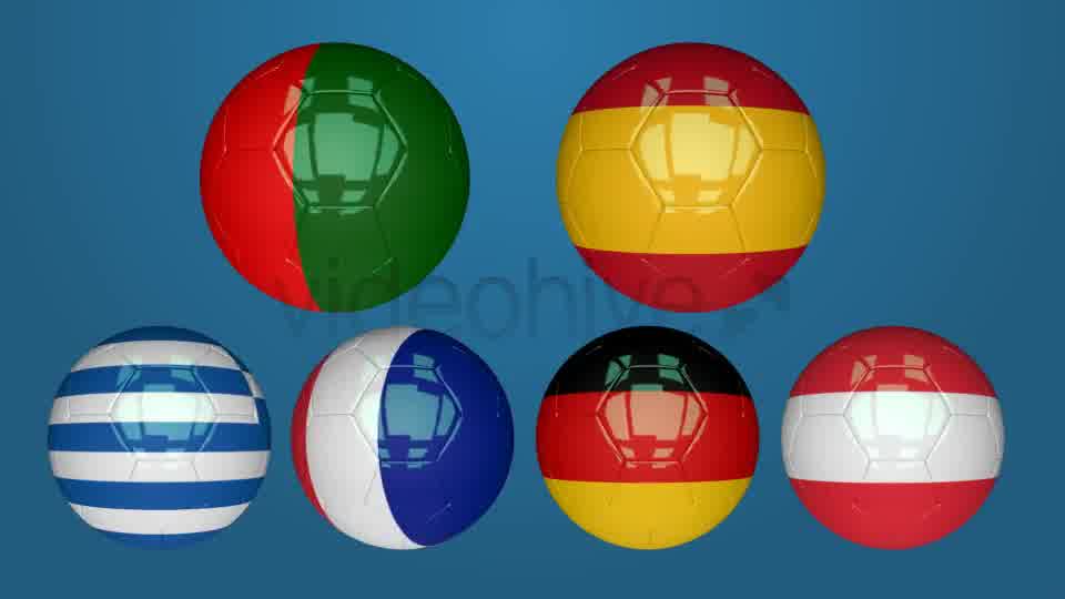 3D Soccer Ball EU Flags Pack 1 Videohive 7643716 Motion Graphics Image 10