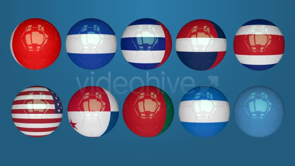 3D Soccer Ball North America Videohive 7660949 Motion Graphics Image 1
