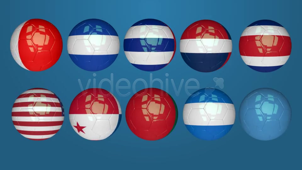 3D Soccer Ball North America Videohive 7660949 Motion Graphics Image 3