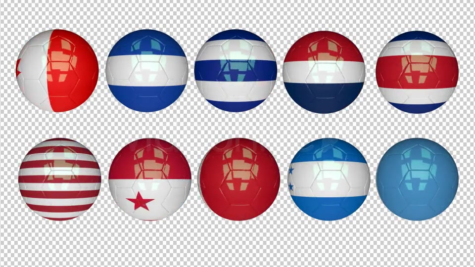 3D Soccer Ball North America Videohive 7660949 Motion Graphics Image 5