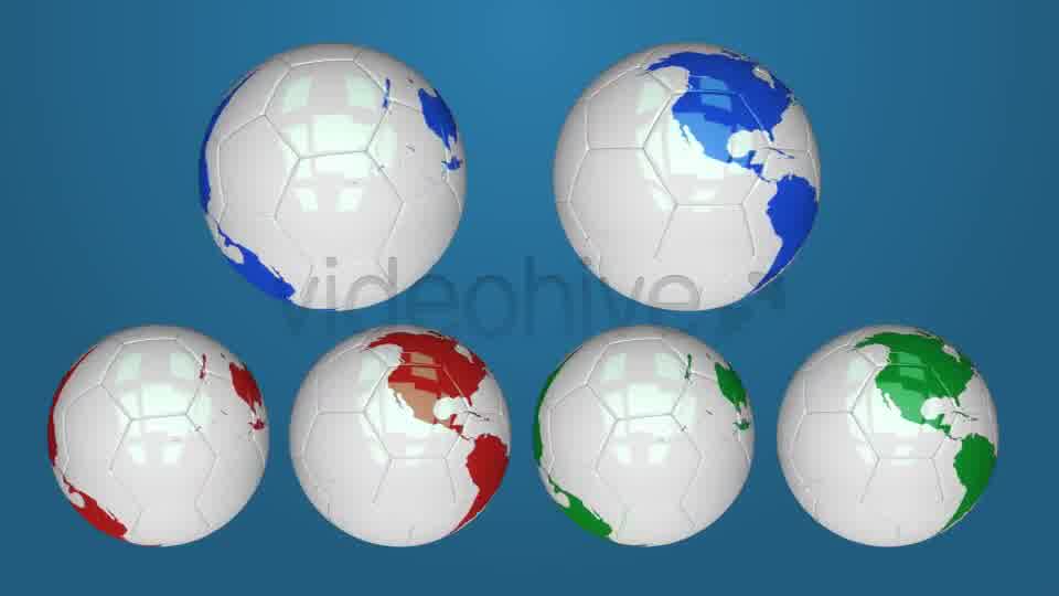 3D Soccer Ball Planet Earth Videohive 7595091 Motion Graphics Image 10