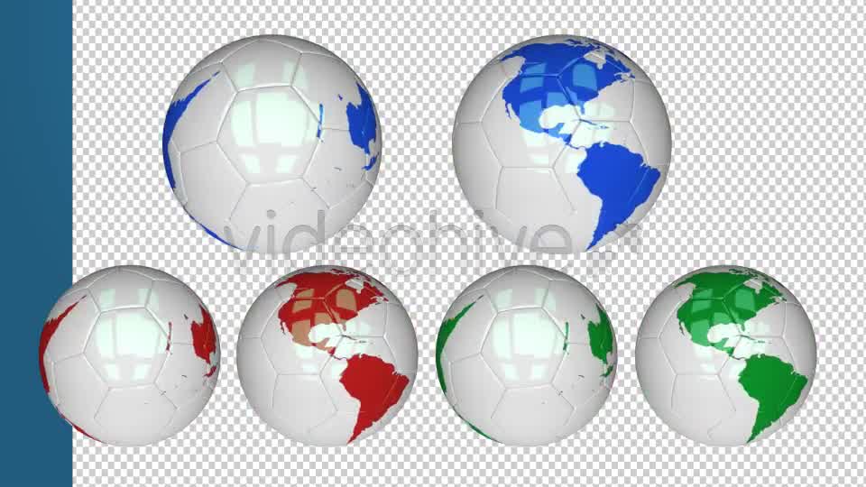 3D Soccer Ball Planet Earth Videohive 7595091 Motion Graphics Image 8