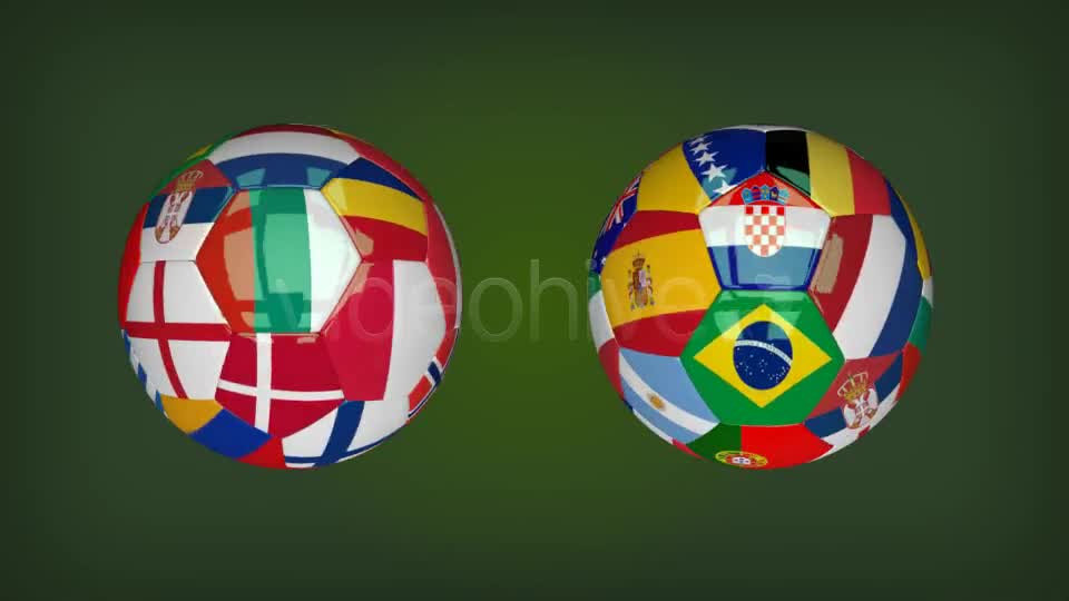 3D Soccer Ball World Flags Videohive 7561750 Motion Graphics Image 7