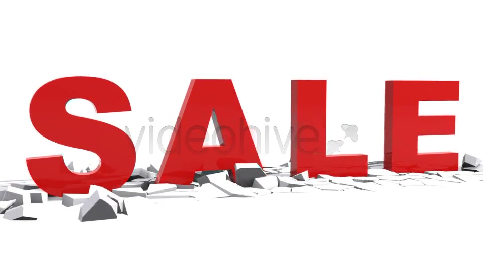 3D Text Sale Animation Videohive 8557334 Motion Graphics Image 4